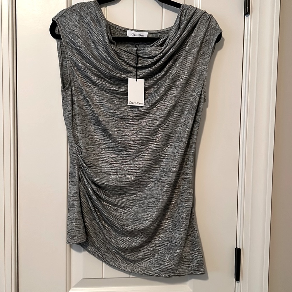 NWT Calvin Klein Sleeveless Blouse